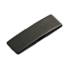 Scharnierafdekkap in staal rechte arm