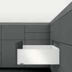 LEGRABOX BLUMOTION / TIP-ON BLUMOTION zijdewit mat hoogte C