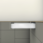 MERIVOBOX tiroir M blanc soie mat