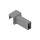 Attache tube transversal