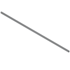 Tube transversal pour tiroir MERIVOBOX E
