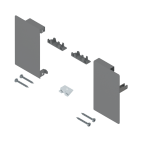 Set frontbevestigingen MERIVOBOX binnenvoorraadlade M