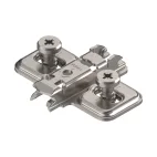 Kruismontageplaat CLIP met euroschroeven