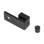 Fixation pour bouton de vitrine