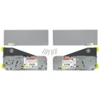 Kraftspeicher AVENTOS HL top, Befestigung mit Spanplattenschrauben