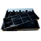 Casier à monnaie, pièces et chèques