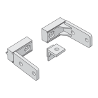 Set de fixation pour traverse recoupable