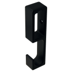 Crochet pour tube rectangle