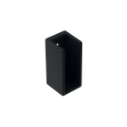 Support d'extrémité pour tube rectangle