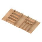 Houten besteklade ORDO FLEX 800 - 1000 mm
