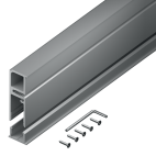 Profiel voor vast glas