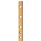 Crémaillère aluminium à visser