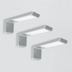 Set 3 opbouwspots 12 V