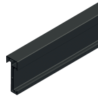 Profil haut/bas pour cadre de porte PS48