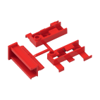 Attaches avant pour profil vertical