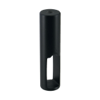Schrankrohrhalter Ø 19 mm für eckiges Rohr, Mittelstück