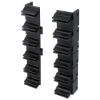 Attaches pour fixation entre parois