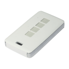 Afstandsbediening voor garderobelift