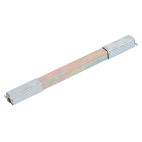 Vierkante tige van 7 mm + 2 hulzen van 8 mm