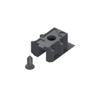 Eindkap voor bovenrail Clipo 26/36