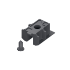 Eindkap voor bovenrail Clipo 26/36