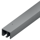 Rail met vast glas Junior 80