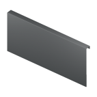 Adapterprofil C Breite 242 mm