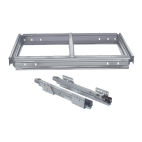Rahmen und Auszug für Schrank 800 mm