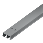 Rail haut double Clipo verre 36