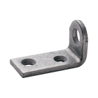 Winkel mit glatter Bohrung