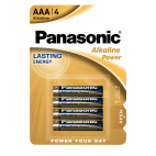 Set van 4 AAA batterijen