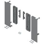 Set attache façade MERIVOBOX tiroir E à l’anglaise avec insert