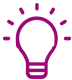 pictos_light bulb purple