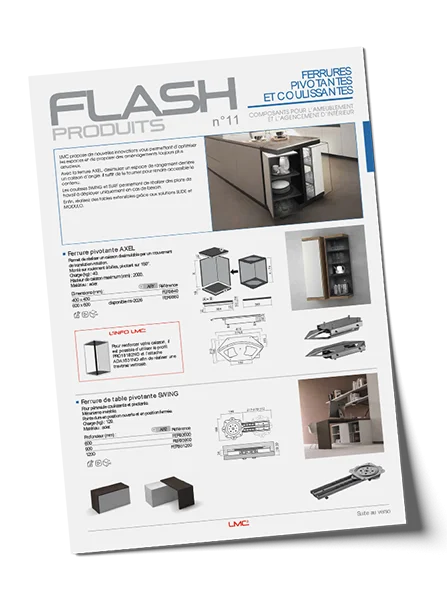 Flash n11 - Ferrures pivotantes et coulissantes FR