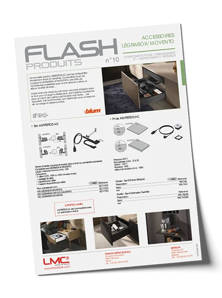 Flash n10 - Accessoires LEGRABOX / MOVENTO FR