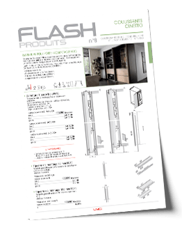Flash Produits 8 - Portes coulissantes Cinetto FR