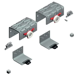 Garnituurset voor voorliggende deur PS48