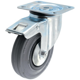 Draaiend wiel Ø125 mm