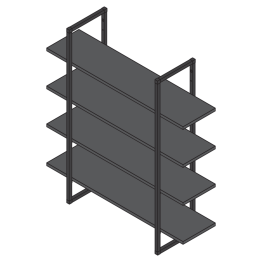 Wandrek SMART hoogte 780 mm