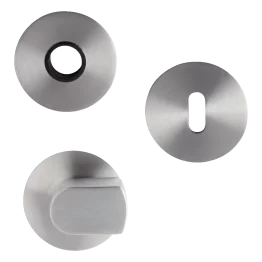 Ronde platte rozet 42