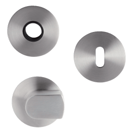 Ronde platte rozet 42