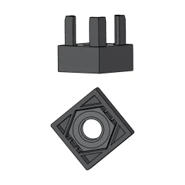 Adapter voor vijzel CADRO