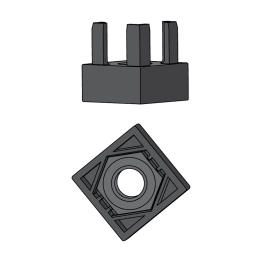 Adapter voor vijzel CADRO