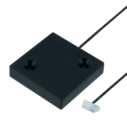 Platte zender voor elektronisch slot