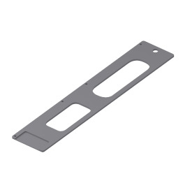 Tegenplaat voor scharnieren