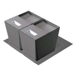 Afvalsortering voor corpus van 600 mm 32 L