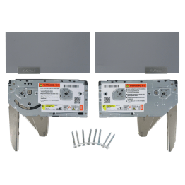 Beslagelementset AVENTOS HK top TIP-ON met schroefbevestiging