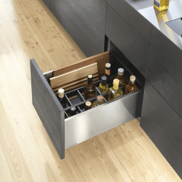 Uittrekelement voor flessen breedte 100 mm