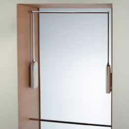 Elektrische dubbele garderobelift 230V
