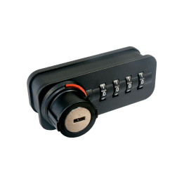 Cijferslot met haak en sleutel vrije code